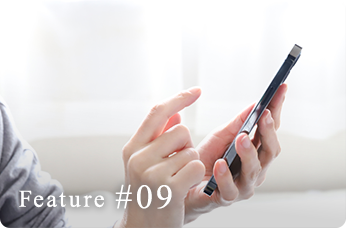 WEB予約、LINE公式アカウントの導入により充実した設備完備