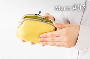 Merit#05 保険診療で安心
