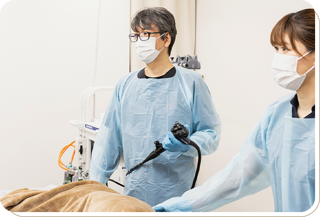 当院は内視鏡検査件数が豊富な実績