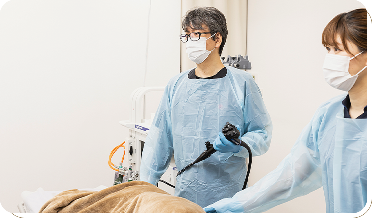 当院は内視鏡検査件数が豊富な実績